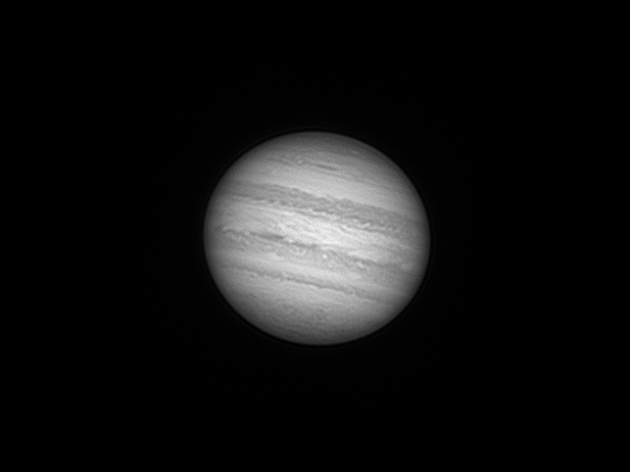 Jupiter à 20h54 TU (48° de hauteur)
